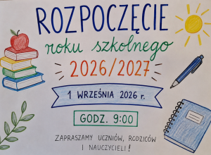 Inauguracja Roku Szkolnego 2026/2027